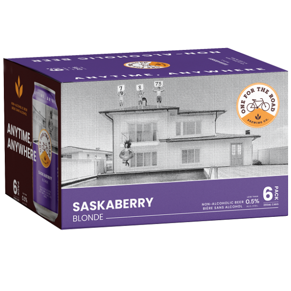 ONE FOR THE ROAD SASKABERRY BLONDE ALE 2130ML