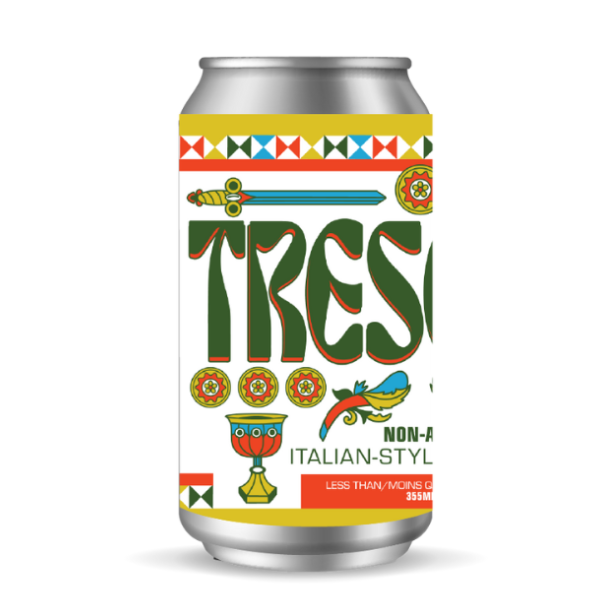 HARMON'S TRESETTE NON-ALC ITALIAN PILS 355ML