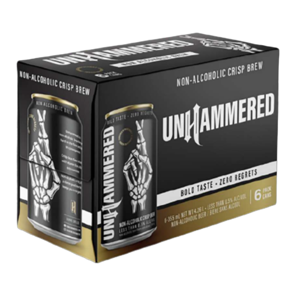 UNHAMMERED NON-ALC CRISP BREW 2130ML
