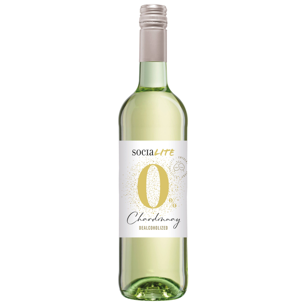 SOCIALITE DE-ALCOHOLIZED CHARDONNAY 750ML