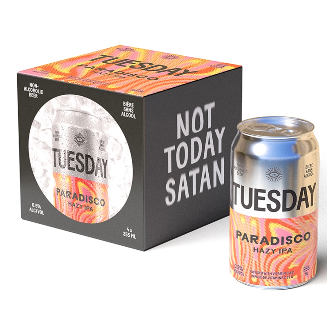 TUESDAY BREWING PARADISCO NON-ALC HAZY IPA 1420ML