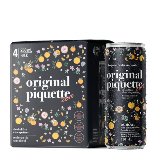 BENJAMIN BRIDGE PIQUETTE ZERO 4-PACK 1000ML