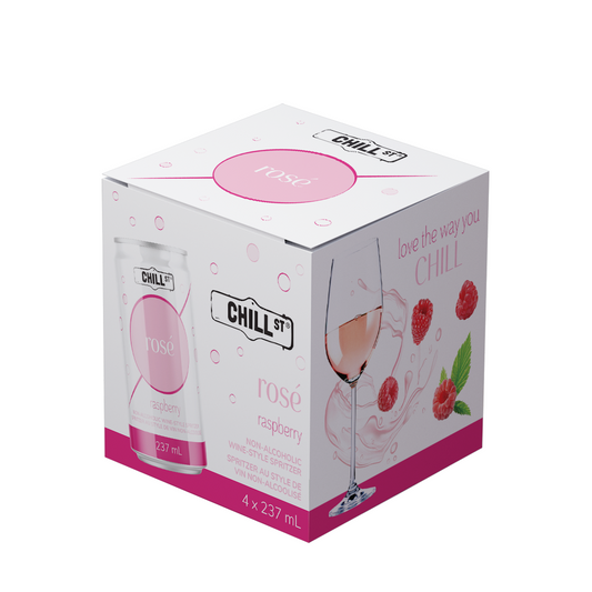 CHILL ST. ROSE RASPBERRY NON-ALCOHOLIC 948ML