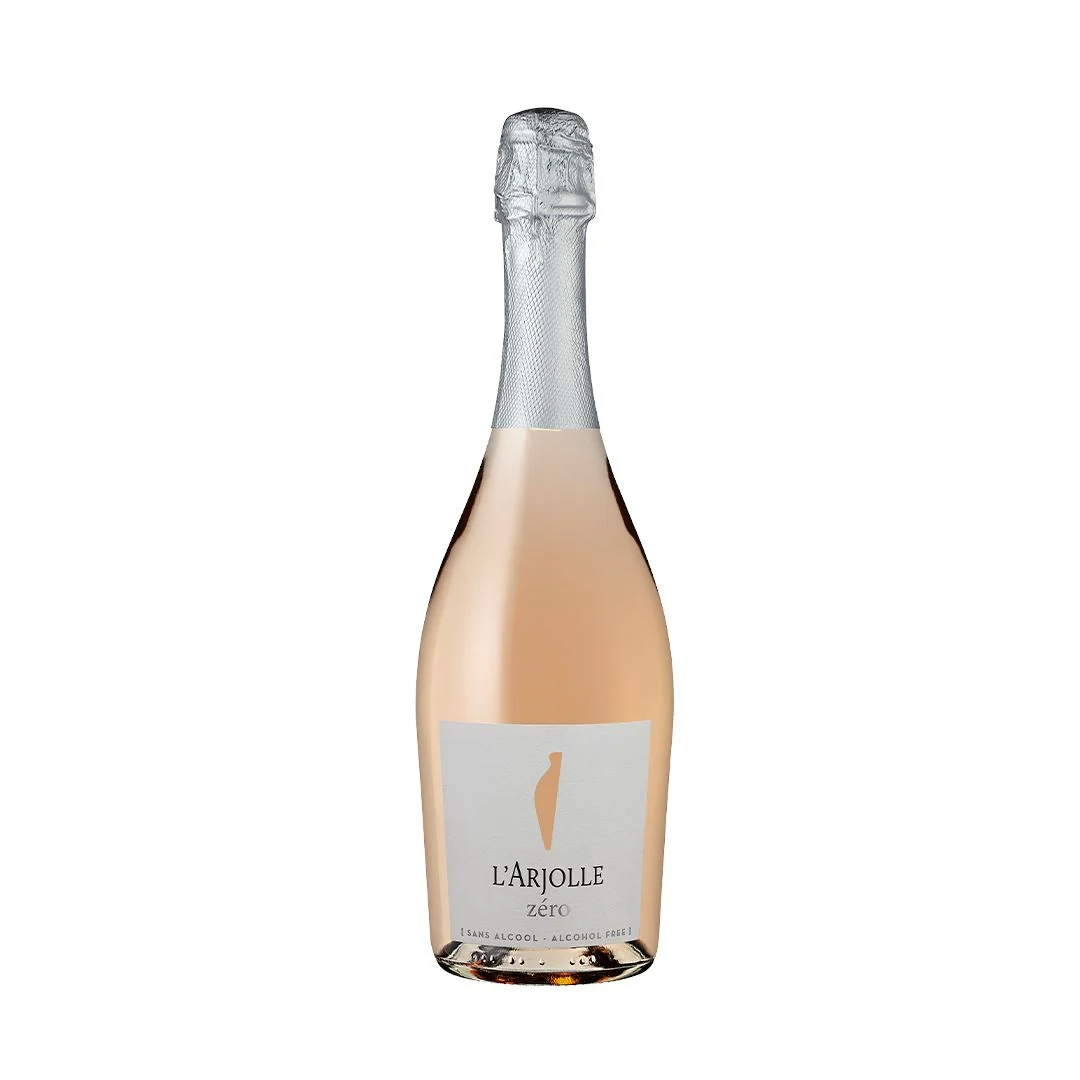 L'ARJOLLE SPARKLING ROSE 750ML - NON-ALCOHOLIC – STB Zero
