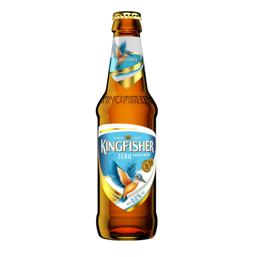 KINGFISHER ZERO 0.0% NON-ALC LAGER BEER