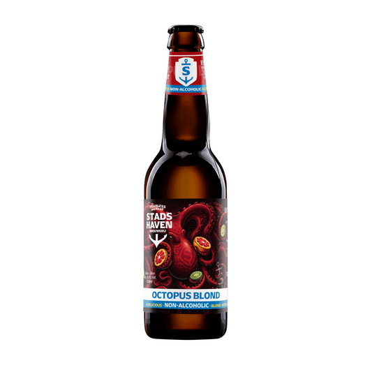 STADSHAVEN FEARLESS FRUIT OCTOPUS BLOND NON-ALC 330ML