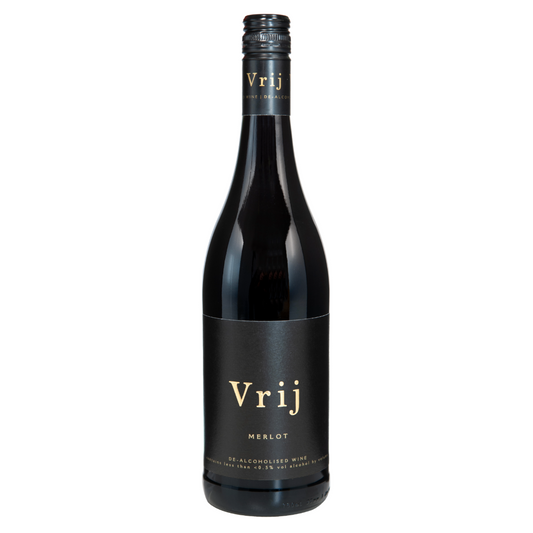 VRIJ FREE MERLOT DE-ALCOHOLIZED 750ML